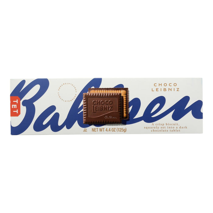 Bahlsen Choco Leibniz Butter & Dark Chocolate (Pack of 12) 4.4 Oz.