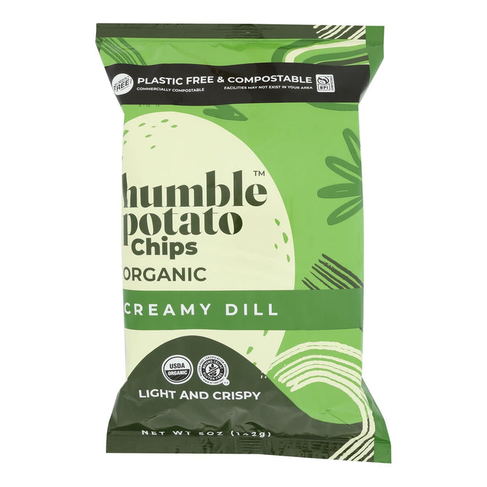 Humble Creamy Dill Potato Chips, 5 oz (Case of 12)