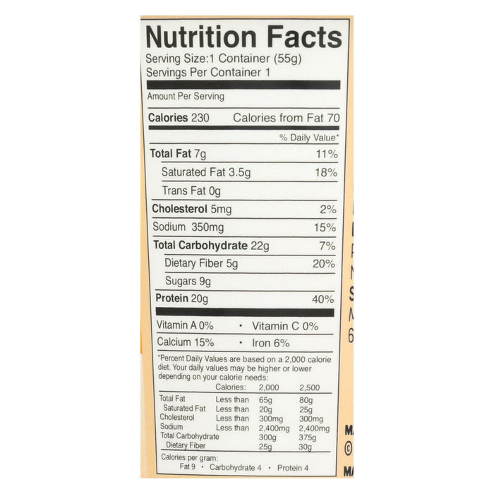 Flapjacked&trade; Flapjacked, Mighty Muffin With Probiotics, Peanut Butter - Case Of 12 - 1.94 Oz