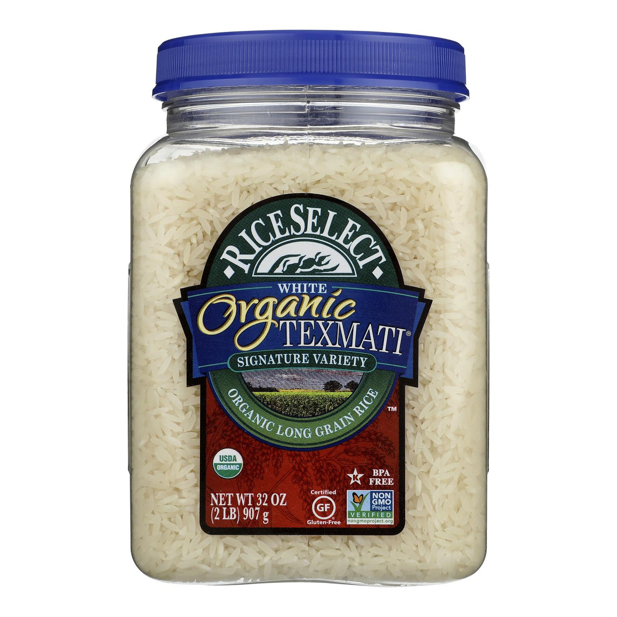 Rice Select Organic White Texmati Rice 4-Pack 32 Oz. — Specialty Food ...