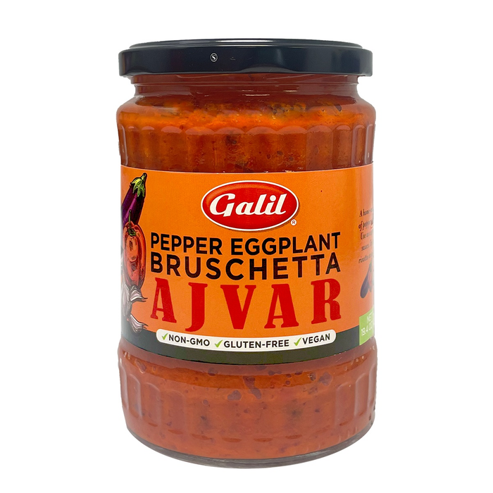 Mild Ajvar | Pepper & Eggplant Bruschetta | 19 oz | Galil