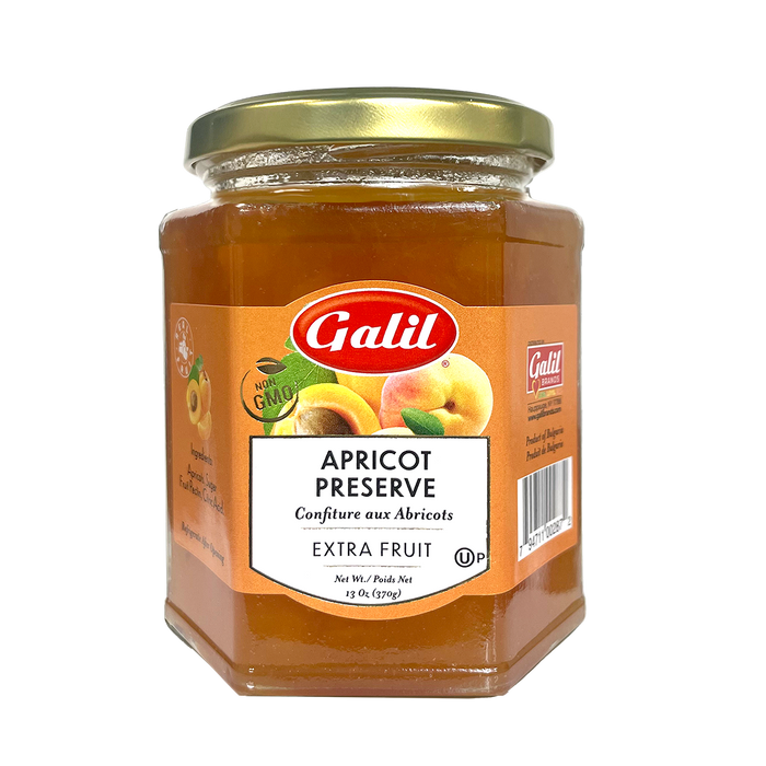 Apricot Preserve | Fruit Jam | 13 oz | Galil
