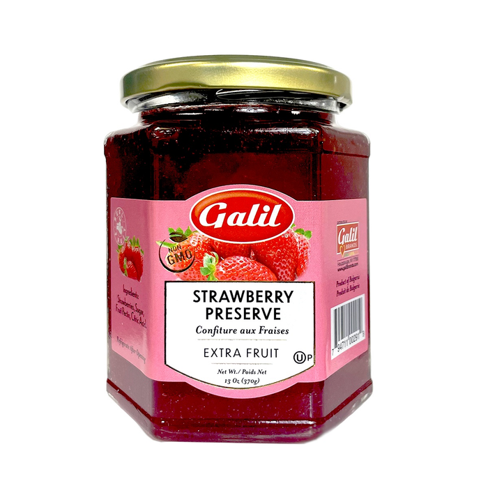 Strawberry Preserve | Fruit Jam | 13 oz | Galil