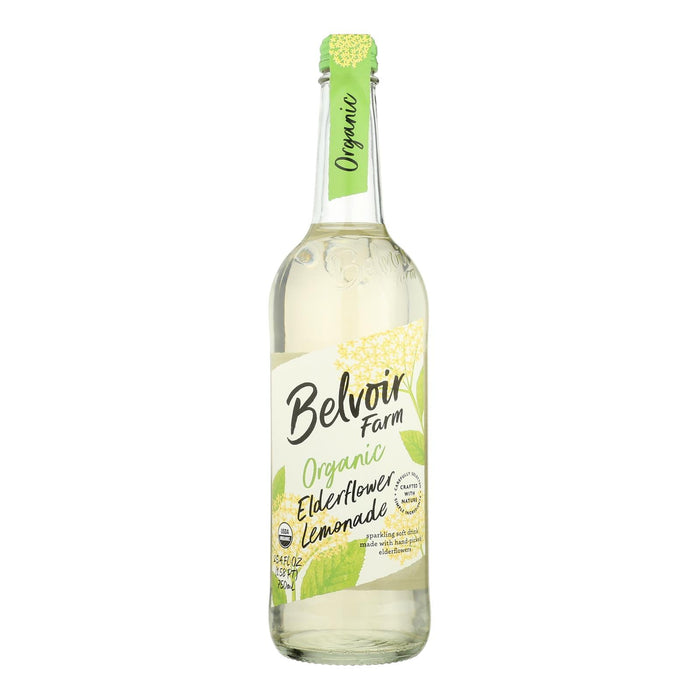 Belvoir Elderflower Presse Sparkling Elderflower Cordial, Case of 6 - 25.4 Fl Oz