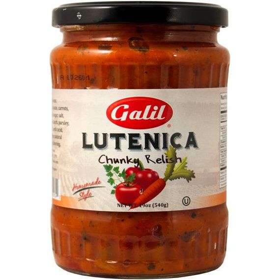 Lutenica | Mixed Vegetable Bruschetta & Relish | 19 oz | Galil