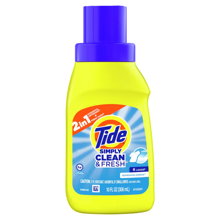 Tide Simply Refresh Breezer Clean & Fresh Detergent 10 oz