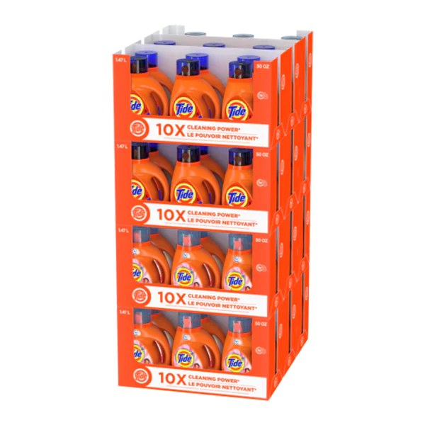 Tide Liquid Detergent 1/4 pallet HE  46 oz