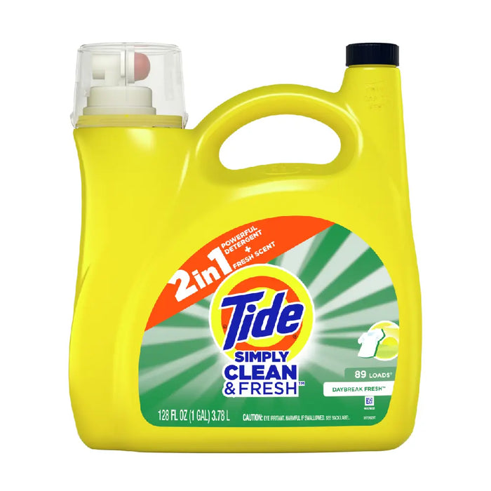 Tide Simply Daybreak Fresh Liq Detergent 117 oz