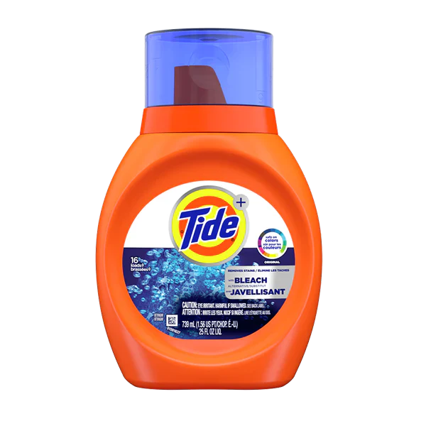 Tide Bleach Alternative Liq Detergent Original HE 25 oz