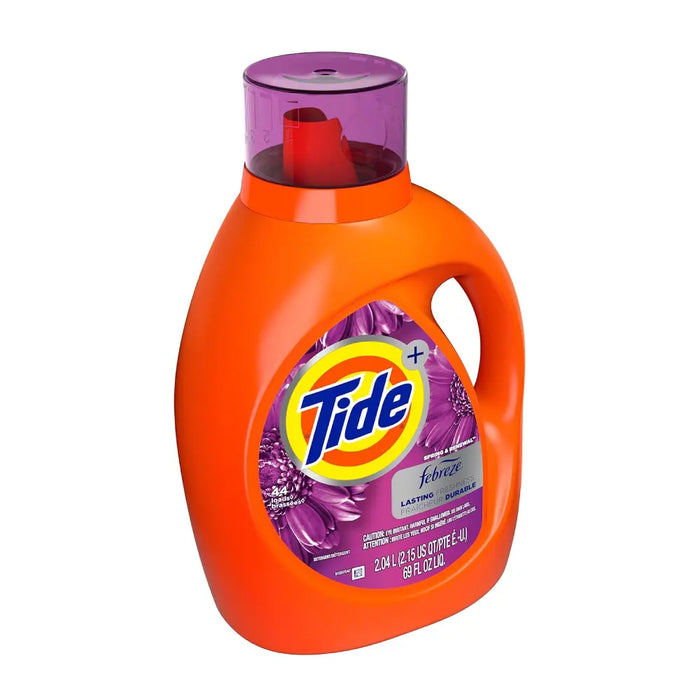 Tide Plus Febreze Spring & Renewal Liquid Detergent 69 oz