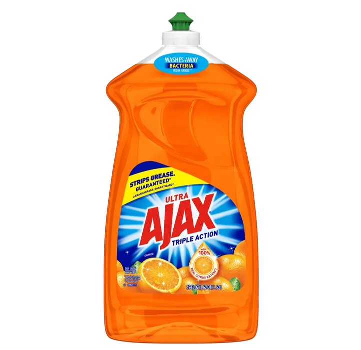 Ajax Dish Wash Soap Orange  52 oz