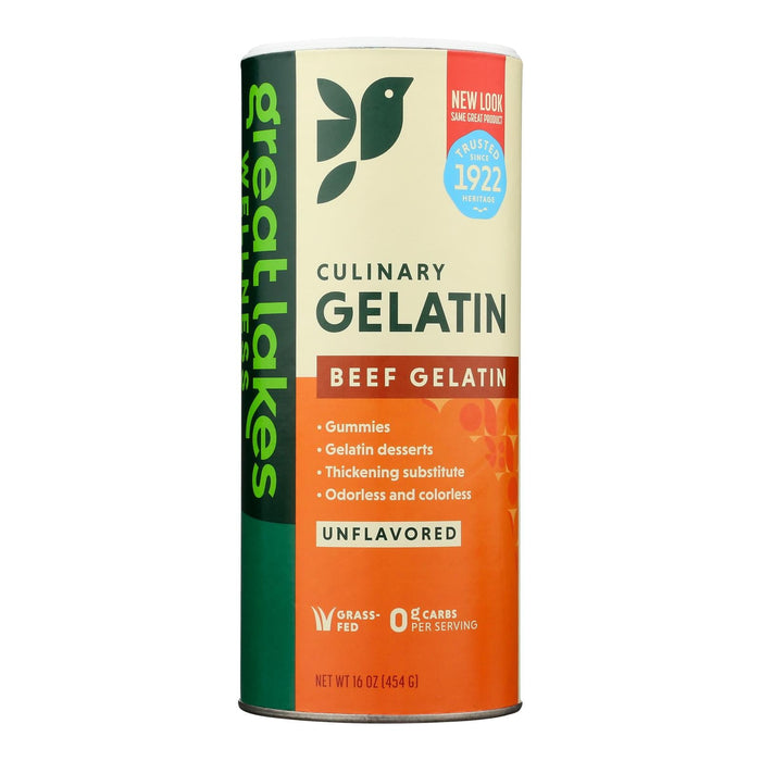 Great Lakes Wellness Gelatin Beef - 1 lb.