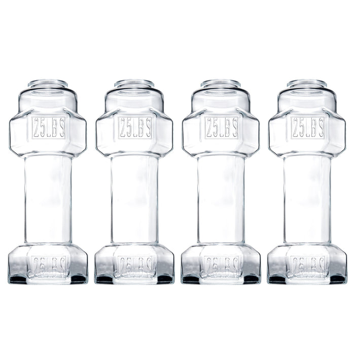 The Wine Savant SINGLE Set, Dumbbell Beer & Whiskey Glasses, Giant Lifting Beers 26oz Glass | Large Weightlifting to Scale Funny Beer Mug | For Men & Women Cool Beer Glasses Perfect, Gifts for Dad