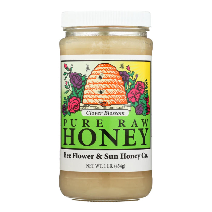 Bee Flower and Sun Clover Blossom Honey Case
