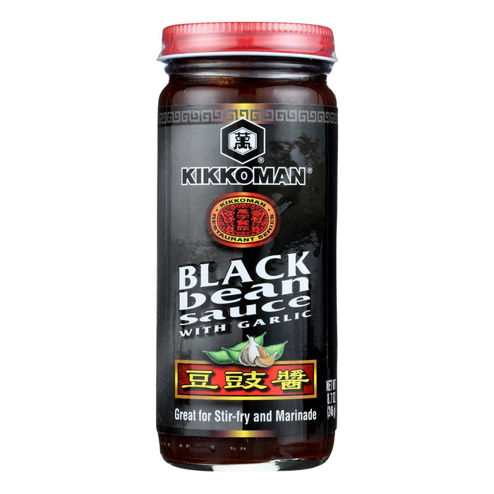 Kikkoman Black Bean Sauce - Case of 12 - 8.7 Fl Oz