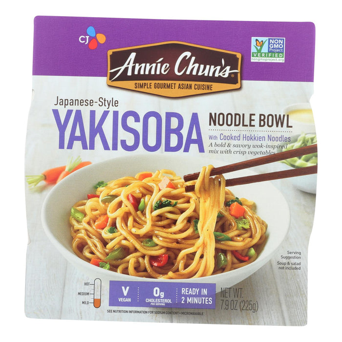 Annie Chun's Japanese-Style Yakisoba Noodle Bowls, 7.9 Oz (Case of 6)