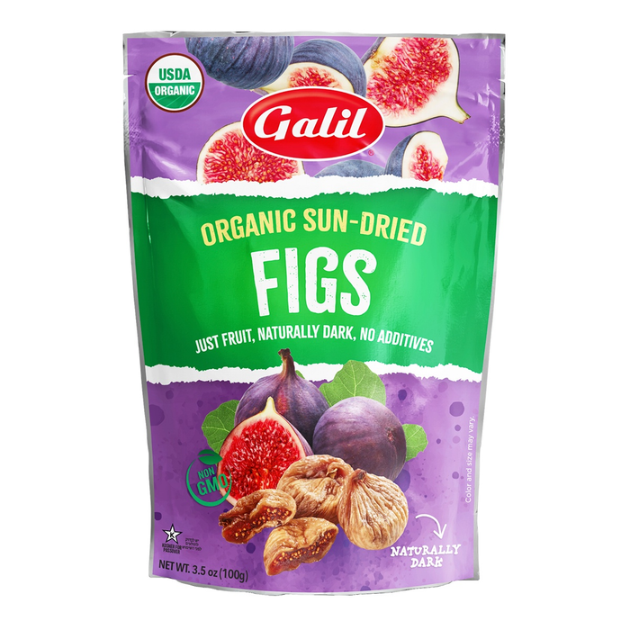 Organic Sun-Dried Figs| 3.5 oz | Galil