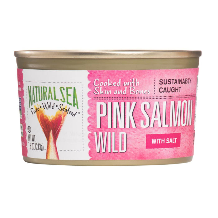 Salted Pink Wild Alaskan Salmon - 7.5 Ounce