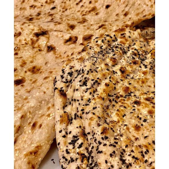 Sangak Bread Multi-Seed | Flat Bread | 20 oz | Ara-Z