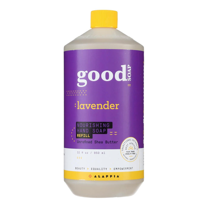 Alaffia - Hand Soap Lavender Refill - 1 Each-32 Fz