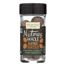 Frontier Co-op Whole Nutmeg Hand Sorted, 1.59 Oz