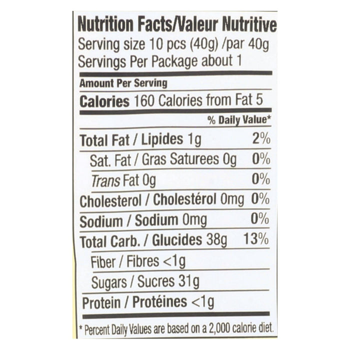 Chimes Ginger Chews: Tropical Mango, 1.5 Oz Pack, Case of 12