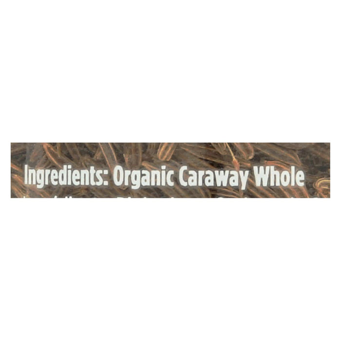 Spicely Organics Caraway Seeds, 1.6 Oz