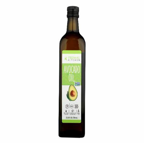 Primal Kitchen Avocado Oil - Pure, Unrefined, Cold-Pressed (25.36 Fl Oz, Pack of 6)
