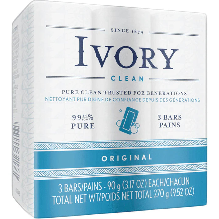 Ivory Bar Soap 3pk Original 3.17 oz