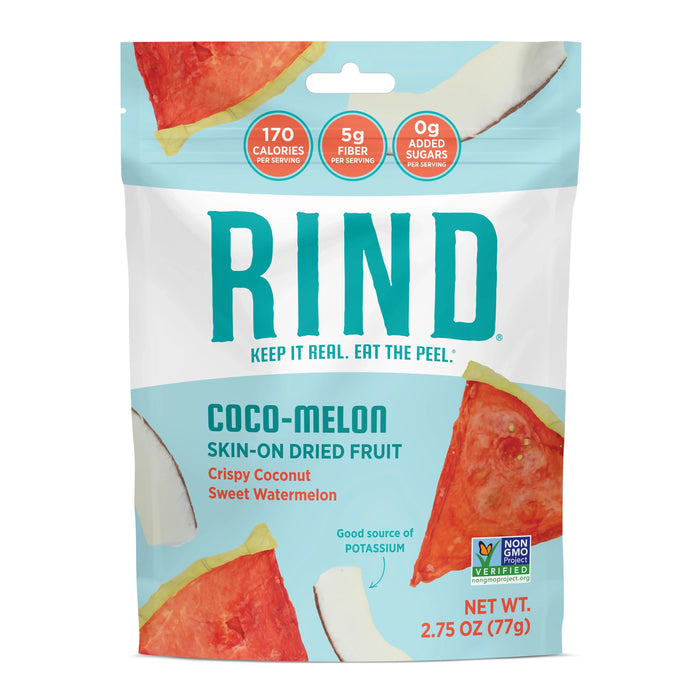 Rind Snacks Dried Fruit Coco Melon Delight, 2.75 Oz (Pack of 12)