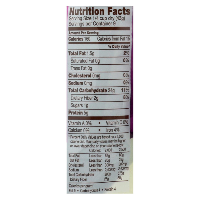 Nature's Earthly Choice Premium Black Rice, 14 Oz. (Case of 6)