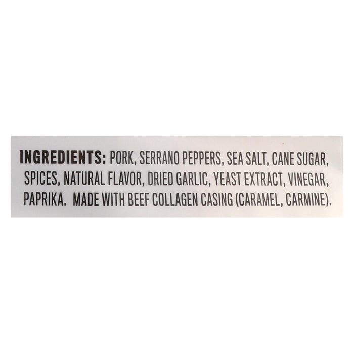 John's Hot and Spicy Pork Sausages - 5 Oz / Case of 8