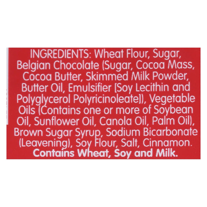 Lotus Biscoff Cookie Caramelized Biscuits with Belgian Chocolate, 5.4 Oz (Pack of 12)