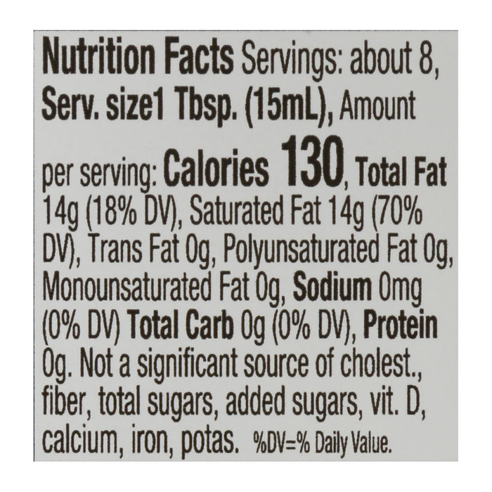 International Collection Liquid Coconut Oil, 4.23 Fl. Oz. (Case of 8)