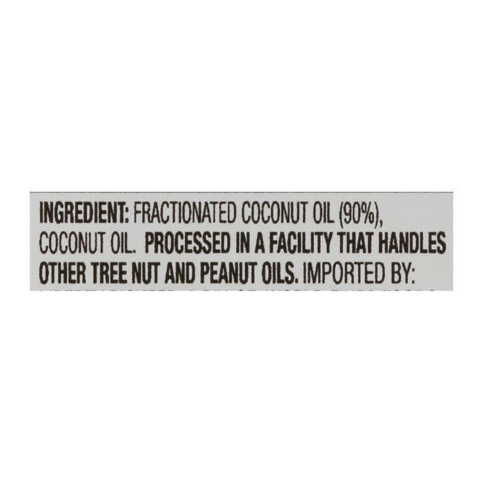 International Collection Liquid Coconut Oil, 4.23 Fl. Oz. (Case of 8)