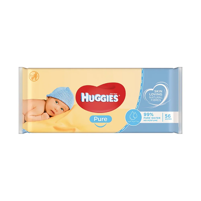 Huggies Baby Wipes Pure 3x56 ct