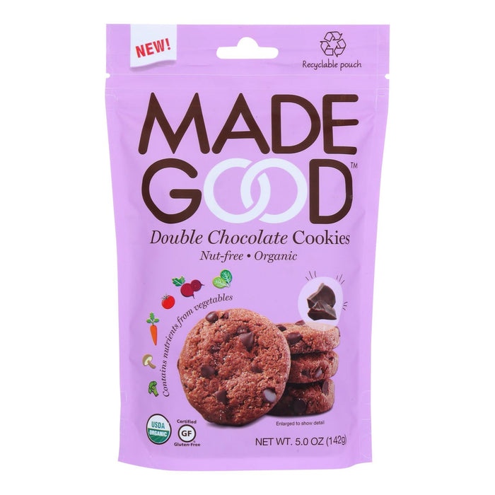 Made Good Double Chocolate Cookies, 5 Oz - Pack of 6
