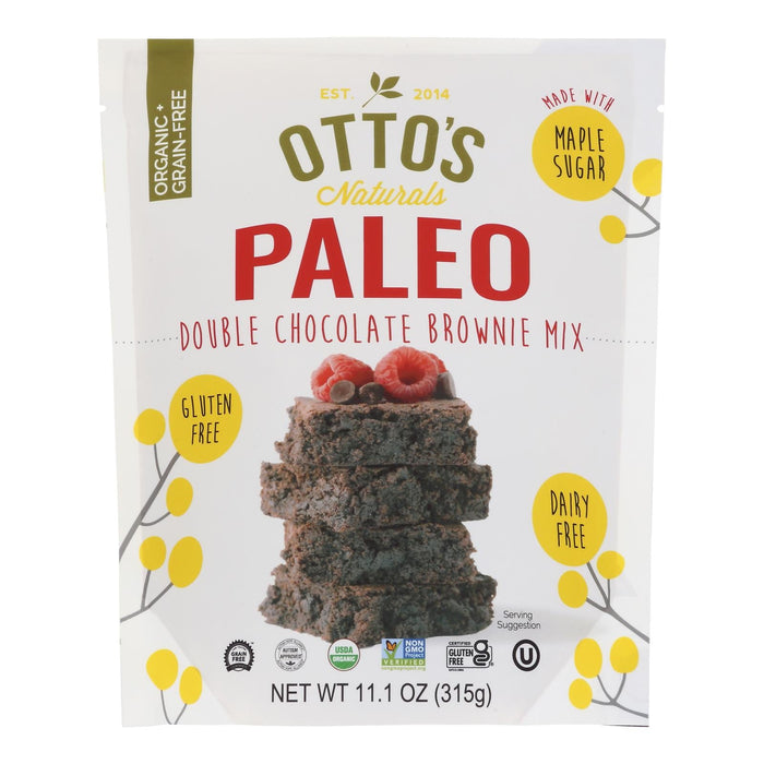 Otto's Naturals Paleo Double Chocolate Brni Mx - 11.1 Oz - Case of 6