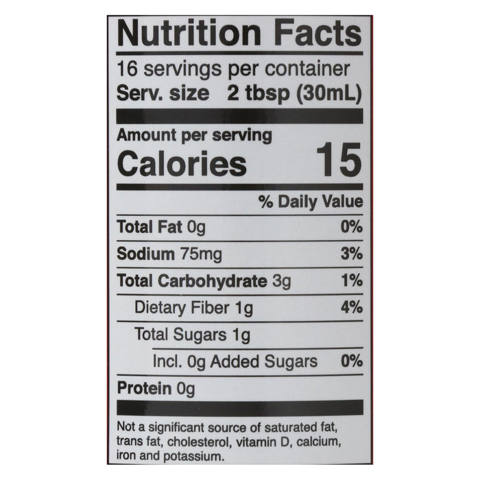 True Made Foods BBQ Sauce Carol Red Style, 18 Oz Case of 6