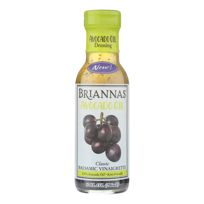 Brianna's Signature Classic Balsamic Salad Dressing - 10 Fl Oz - Pack of 6