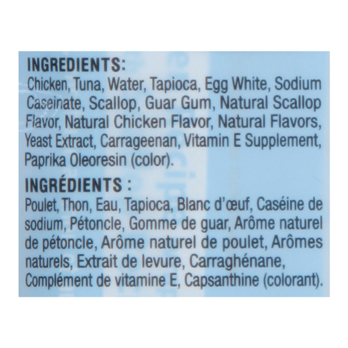 Inaba Chicken & Tuna Seafood Center Sclp Cat Treats 8.4 Oz