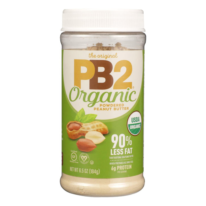 Pb2 Peanut Butter Powder - Convenient 6.5 Oz Container (Case of 6)