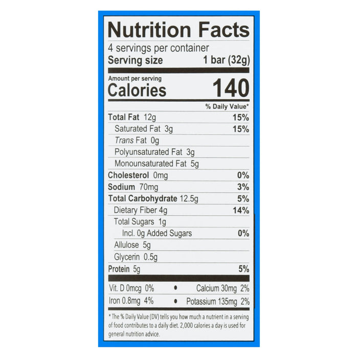 Munk Pack Keto Bbry Almond Vanilla Bar - 6 Pack - 4/1.12 oz