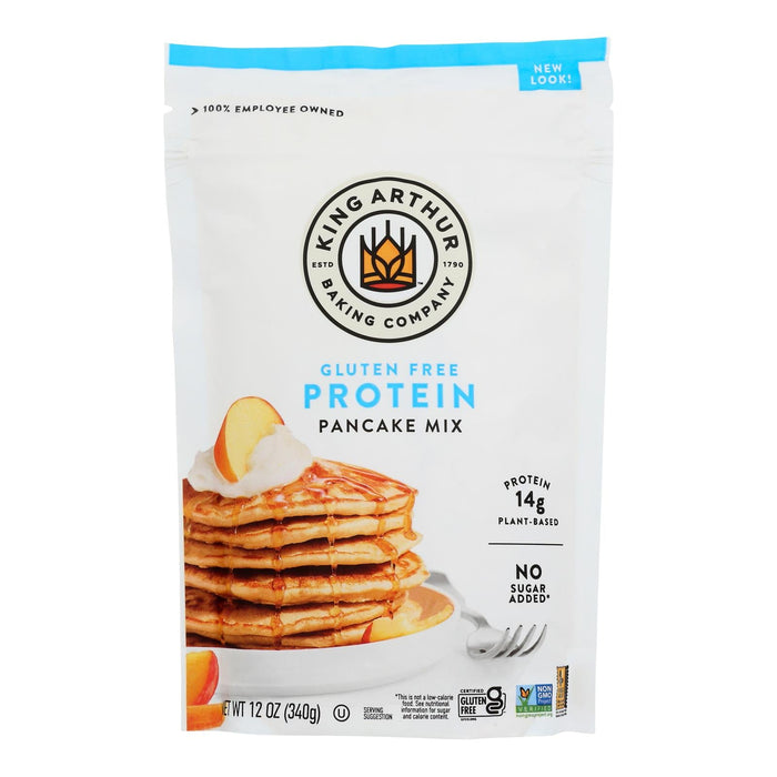 King Arthur Gluten-Free Protein Pancake Mix (12 Oz, Pack of 6)