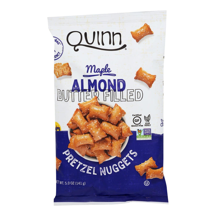 Quinn Maple Almond Filled Pretzels - 8-5oz Box