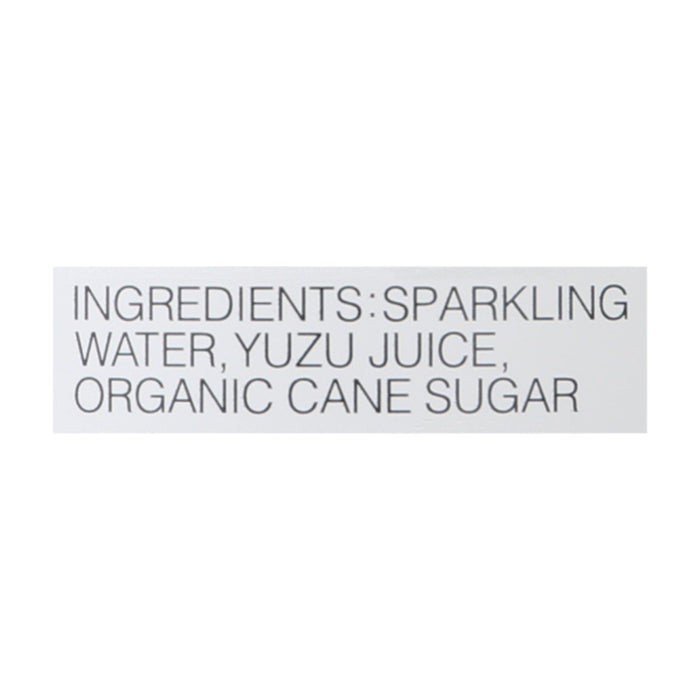 Kimino Sparkling Yuzu Drink, Case of 12 - 8.45 Oz Cans