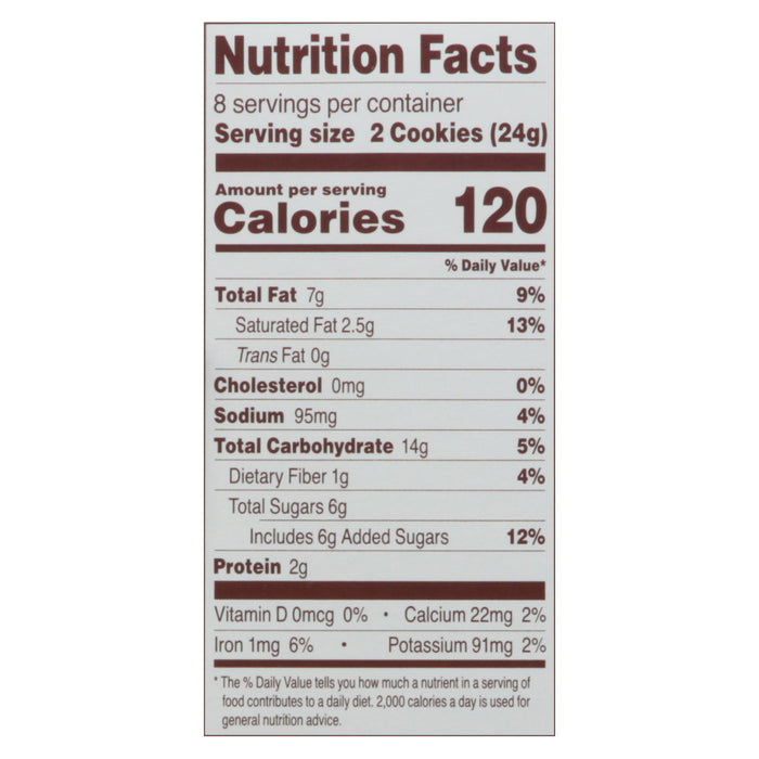 Simple Mills Cocoa Crunch Cream Sandwich Cookies - 6.7 Oz (Case of 8)