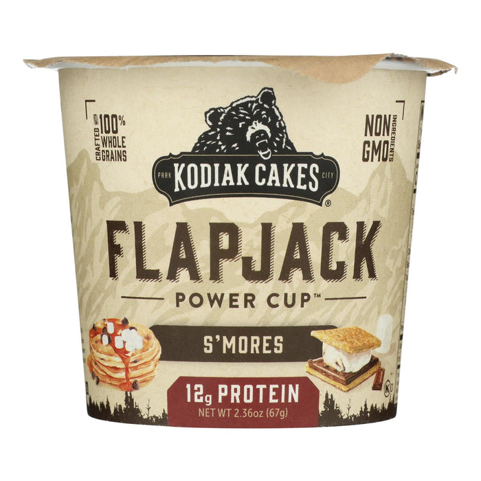 Kodiak Cakes Smores Flapjack Cup - 2.36 Oz - Pack of 12