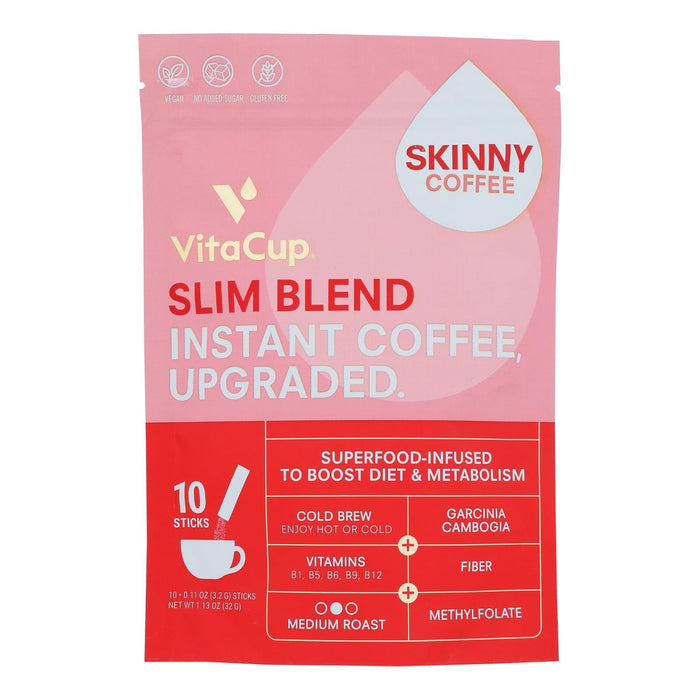 Vitacup Inc 10 Ct Instant Slim Blend Coffee - Case of 12"