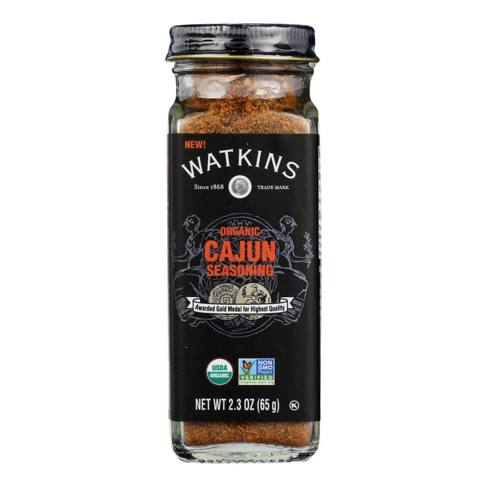 Watkins Cajun Seasoning: Authentic Louisiana Flavor, 2.3 Oz (Pack of 3)